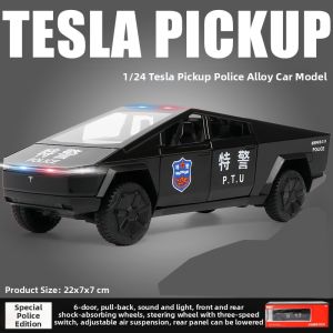 HEIMANBA | Realistic Sound Doors Opening Metal Toy Car Model 1/24