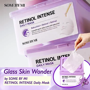 SOME BY MI RETINOL INTENSE DAILY MASKFulfilledMall30EA Bakuchiol Retinol Retinal for daily care face mask