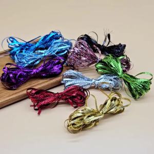 MNFT 3mm Dây Bện Kim Cương Phẳng Chất Liệu Buộc Ruồi Scud Back 9 Màu Body Flash Cho Đại Dương Sông Hồ Mồi Câu Cá