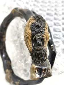 GELANG AKAR BAHAR BONGGOL UKIR LUTUNG KASARUNG