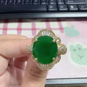Huitan Curve Geometric Design Women Gold Color Wedding Party Elegant Inlaid Shining Green CZ Fashion Accessories Chic Jewelry