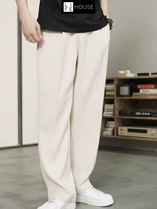 [M-3XL] Men Slack Pants Straight Cut Seluar Slack Lelaki Seluar Panjang Long Pants Men Office Formal Casual Trousers