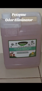 PETZYME Natural Pet Area Spray Vanilla scent Odor Eliminator/ Disinfectant & Cleanser
