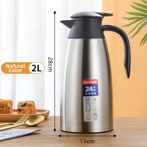 LUTUMEI | Thermal Insulation Bottle With LOGO Print Option 2L