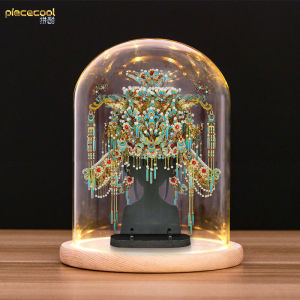 ของขวัญวันวาเลนไทน์และงานแต่งงาน Piececool 3D จigsaw ตัวประกอบโลหะแบบท้าทายระดับกลาง เครื่องประดับผมลายเป็ดสดชื่น