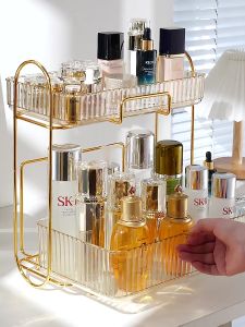 The Room Place double-layer  Bathroom cosmetics rack dressing table rack