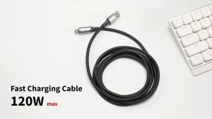 MeeGoo 120W 6A USB Type-C Cable Fast Charging With Digital Display 1M/2M