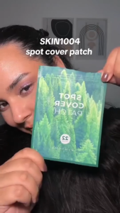 SKIN1004 Madagascar Centella Tea-Trica Spot Cover Patch 22ea Hydrocolloid Centella Asiatica Tea Tree Leaf Oil Pine Tree Complex Calamine Ultra Thin Invisible Acne Spot Patch