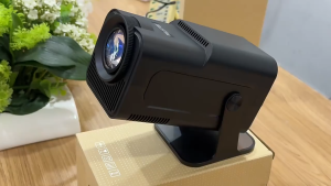 4K Ultra HD HP320 Projector - Android 13.0 Smart Wireless Sync 180° Rotation Portable for Home Entertainment