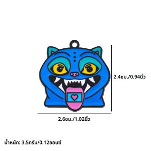 10 ชิ้น อุปกรณ์ตกแต่งแฟชั่นการ์ตูนอนิเมะ K-Pop Demon Hunters ทำจากโลหะผสม สำหรับทำสร้อยข้อมือ สร้อยคอ ต่างหู จี้ ขายส่ง