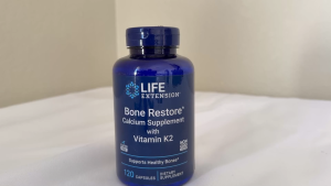 Life Extension Bone Restore Calcium Supplement with Vitamin K2 - 120 capsules - Supports healthy bones - Bone health strength density - Calcium vitamins D K2