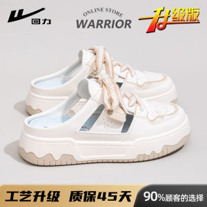 รองเท้าแตะแบบสวมหัวสำหรับผู้หญิง Warrior ฤดูใบไม้ร่วง 2025 รองเท้าแตะแบบสวมส้นหนาระบายอากาศได้ดี พื้นรองเท้า PVC รองเท้าลำลอง