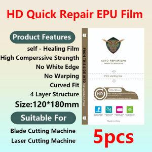 LS | 5/50/100PCS Anti-Scratch Protection Flexible Hydrogel Film For Mobile Phone EPU Screen Protective Film For Cutting Machine