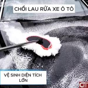[HCM] Cây Lau Rửa Xe Ô Tô Cán Dài Lông Mềm-CA666