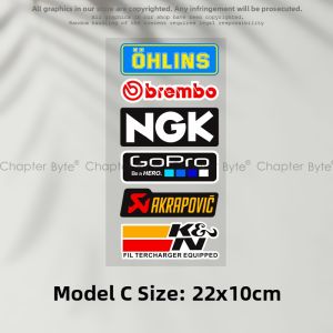 chapter byte | Custom Sponsor Logo Car Stickers Motorcycle and Car Customization Helmets Body and Window Decals Creative Decorative Stickers