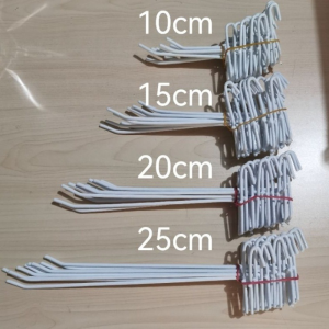 10pcs/set 10-20cm Heavy Duty Screen Hooks for Hanging Grid Wall Wire Mesh in Black White