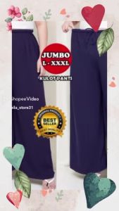 KULOT PLISKET LIDI WANITA SUPER JUMBO // CELANA KULOT WANITA SUPER MURAH