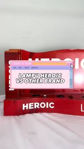 Lampu Heroic LED A / Bohlam LED Lampu Hemat Energi SNI