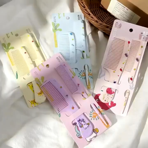 Sisir Rambut Anak Karakter Kartun Lucu - Set Isi 2 Pcs | Kualitas Import