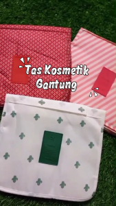 New Korean Toiletries Bag Travel Tas Kosmetik Makeup Gantung Perlengkapan Mandi