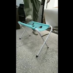 Foldable Pet Grooming Table 60cm Dog Cat Grooming Hammock Stand Multi Hole Mesh Nail Trimming Bathing Helper