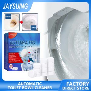 Jaysuing Durable Toilet Bowl Cleaner Efficient Safe Compact Slow-dissolving Portable White Toilet Cleaning Tablet Multifunctional Effervescent Cleaner Toilet Kitchen Cleaning Tablets Car Window Cleaner Home Cleaning Accessories