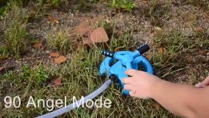 360 Degree 3 Arm Rotating Garden Sprinkler Automatic Water