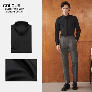 Non-Iron Business Slim-Fit Mens Dress Shirt