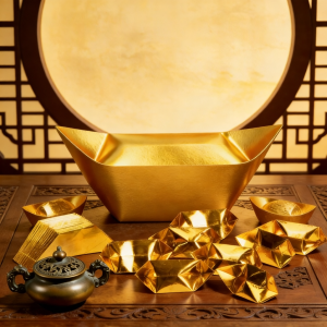 JIALUO | Handmade Gold Foil Paper Money