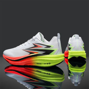 Men Sports Running Shoes Casual Carbon Plate Marathon Breathable Lightweight Womens Comfortable Athletic Nonskid Sneakers
