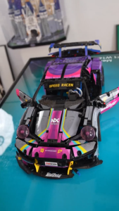 1:10 Porsche 911 Building Block Racing Brick Toy with Remote Control Big Size Model Boy Adult Gift