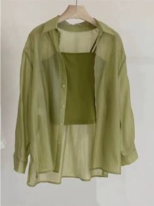 Stylish Novelty Summer Breathable TENCEL Shirt