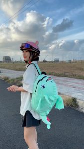 Balo Rồng Sún Răng Dễ Thương Đựng Mũ Bảo Hiểm Fullface Cực Chất