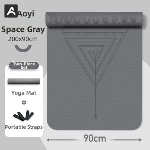 AOYI | Non-slip Shock-absorbing Mens Yoga Mat Thick