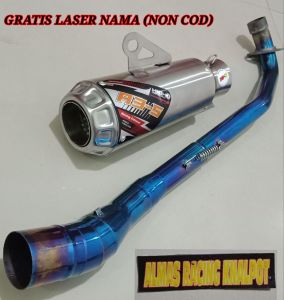 knalpot racing gtx original a3-s buat jupiter grand legenda vega revo blade karisma shogun kirana