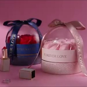 Hộp Quà Tặng Hoa Hồng Đựng Trang Sức Dạng Tròn Xin Xắn Hộp Đựng Chắc Chắn Quà Tặng Ý Nghĩa Dành Cho Dịp Lễ