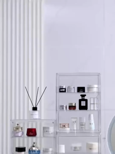 Containing partitions Acrylic Display Case Popmart Storage Organizer Transparent Boxes Stackable Magnetic Dustproof Box