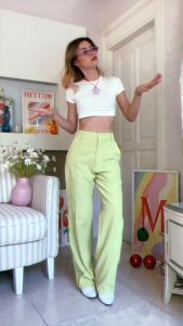 low-priced "Mellow everyday - Prima top เสื้อครอป baby tee เข้ารูป