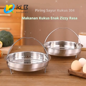Kukusan/Pengukus Nasi/Steamer Alat Kukus/Kukusan Stainless Flexible/Kandang Untuk Mencuci Sayuran