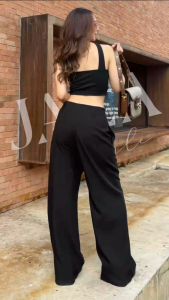 รหัส A35 เซ็ต Zaap News ลุคงานดีโคตรๆ ใส่แล้วสวย งานผ้าโซดา นิ่ม สบายคล่องตัว แมตช์เข้าคู่ เกาะอก รุ่น ชิคาโก้