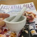 Mortar and Pestle Porcelain Medicine Grinding Bowl Chemical Laboratory Use. 