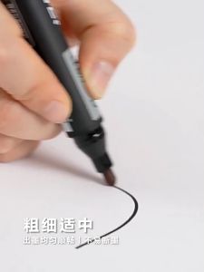 DELI Permanent Marker Pen 1PCS 得力记号笔1支 Pen Penanda Kekal Cepat Kering Tahan Air Waterproof Stationery School Student Quick Dry