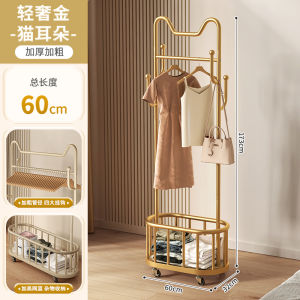 ตู้เสื้อผ้าพับได้เคลื่อนที่ได้สำหรับใช้ในบ้าน ตู้เสื้อผ้าสไตล์ยูนิคอร์น โลหะผสม เรียบหรู สำหรับผู้ใหญ่