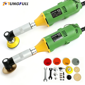 TUNGFULL 90 ° Tile Tools Set Sander Electrical 110V 220V Straight Grinder 6 Gear Mini Rotary Tool Electric Tile Grinder
