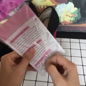 Silicone Insole High Heel Shoes Gel Pad Hug My Heels Transparent Protector Reduce Friction Pain Relief Transparent Silicone Insoles Anti-Friction