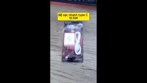 Bộ sạc nhanh Type C 10.5W Basefast nhỏ gọn chống cháy nổ dùng cho máy android samsung xiaomi oppo