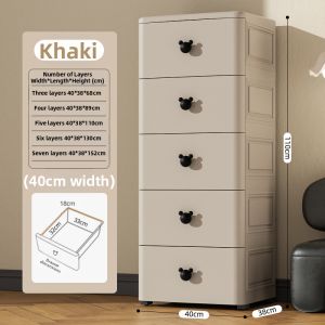 YOUYIDIAN | Drawer Style Plastic Organizer Storage Box