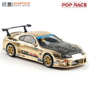Xcartoys POPRACE 1/64 Alloy Racing Model Collection Super Sports Car Ornaments Boys Toy Gift Play Vehicle Collections
