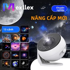 Máy Chiếu Hành Tinh 4K HD Đèn Bầu Trời Sao 13 Trong 1 Với Chức Năng Hẹn Giờ Đèn Ngủ Tinh Vân Cho Phòng Ngủ Quà Tặng Cho Bữa Tiệc Tại Nhà