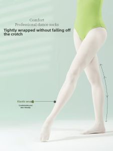 Adult Dance Pantyhose Summer Thin Antibacterial Womens Ballet Special Ballet Socks Leggings Kids White Pantyhose Stockings